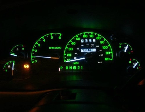 Dash instrument cluster gauges - instrument,