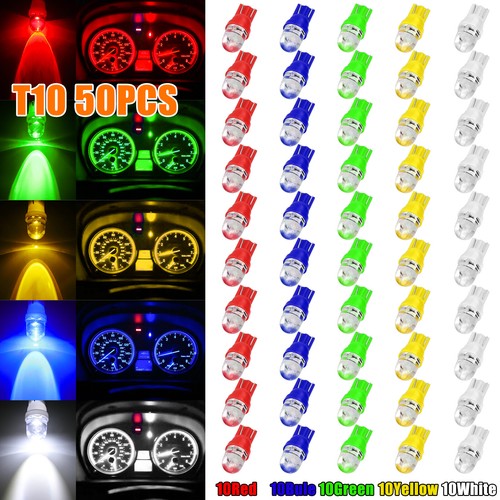 50pcs t10 194 168 - t10, led