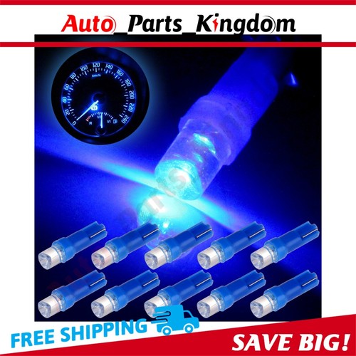 10pcs blue led - blue, t5