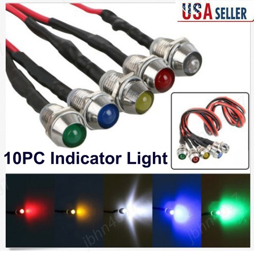 10pcs car boat led indicator - car,