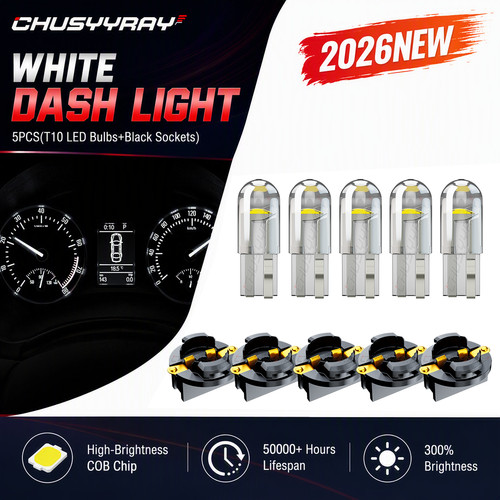 White t10 168 194 led - white,