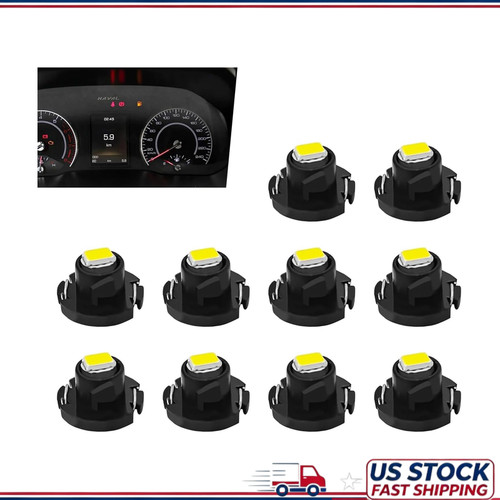 10pcs led bulbs t4 dash - t4.2,